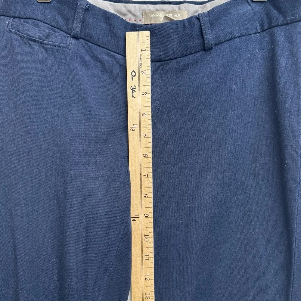 Banana Republic Women's Sloan Dress Pants Navy Blue Size 2‎ Trousers Casual